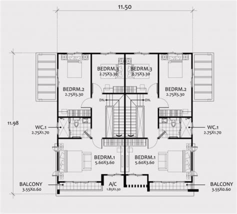 Twin House Floor Plans - floorplans.click