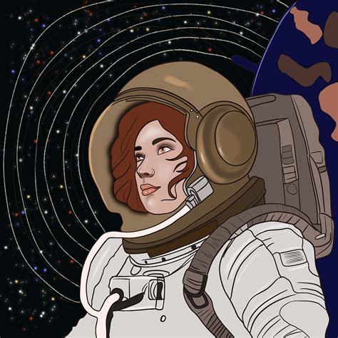 Women astronaut :: Behance