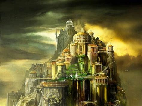 Mount Olympus | Olympus, Fantasy artwork, Heroes of olympus