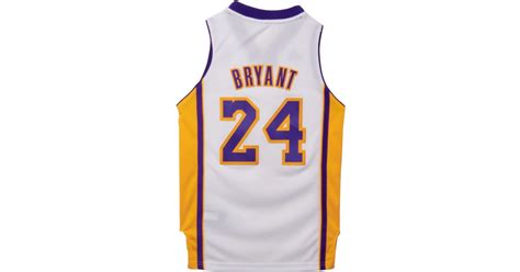 adidas Kids' Kobe Bryant Los Angeles Lakers Swingman Jersey in White ...