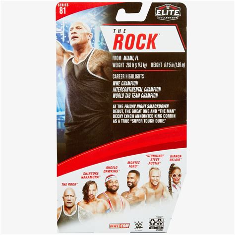 The Rock WWE Elite Collection Series #81 – wrestlingshop.com