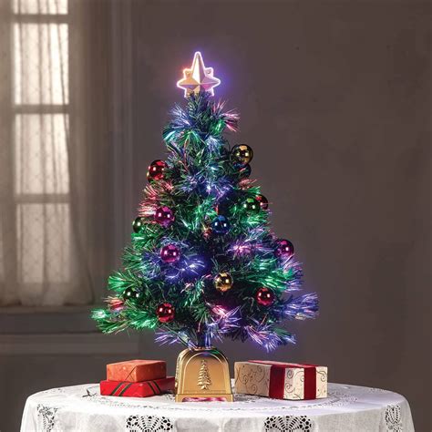 32" Decorated Fiber Optic Christmas Tree by Holiday Peak™ XL