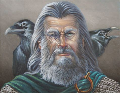 Portrait of Odin by Wolverat on DeviantArt