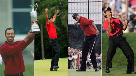 Tiger Woods' major wins, ranked by memorability