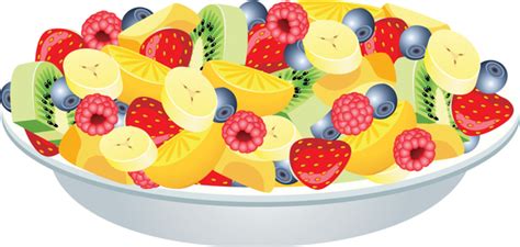 Fruit salad design vector free download