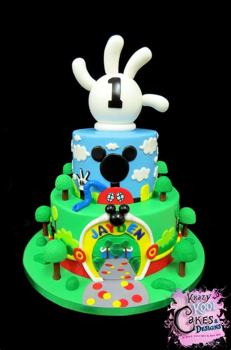 Mickey Mouse Clubhouse Cake Design