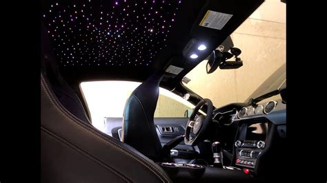 Starlight headliner installation help guide for 2015 Mustang GT - YouTube