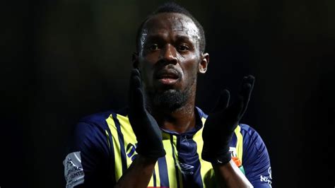 How Usain Bolt Made Football Career Debut