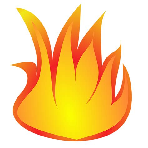 Flame Fire Clip art - Simple cartoon flames png download - 700*700 - Free Transparent Flame png ...