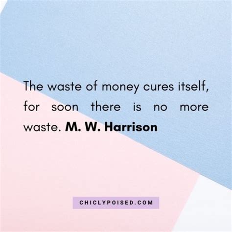 Top Wasting Money Quotes and Sayings - Chiclypoised