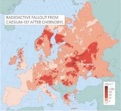 Radioactive Fallout from Caesium-137 after Chernobyl : r/RenewableEnergy