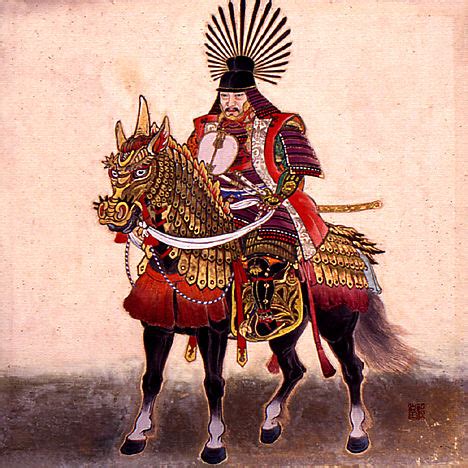 Toyotomi Hideyoshi on Horseback (Illustration) - World History Encyclopedia