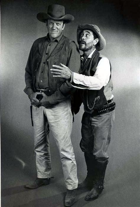 Iconic Duo: Marshal Matt Dillon and Festus Haggen from Gunsmoke