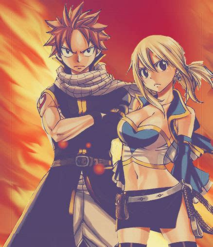 Natsu Dragneel and Lucy Heartfilia by kelabriam on DeviantArt