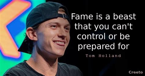 Top 8 Tom Holland Quotes & Sayings - Creeto