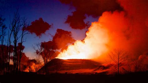 7 am Eruption Update: Volcano Sinkhole Repaired, Puna Flood Advisory