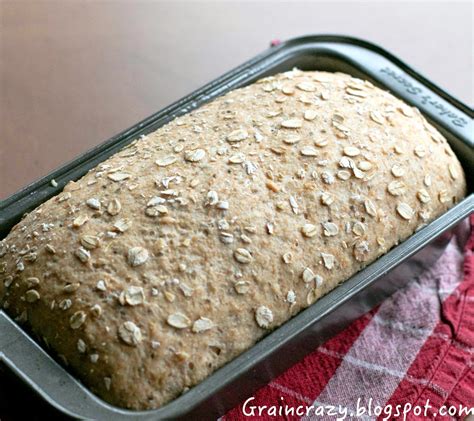 Grain Crazy: Whole Grain Oatmeal Rolls or Bread