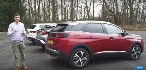 Peugeot 3008 Is Better Than Toyota C-HR and SEAT Ateca in Crossover Comparison - autoevolution