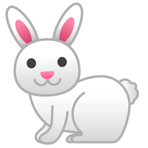 Rabbit Icon | Noto Emoji Animals Nature Iconset | Google