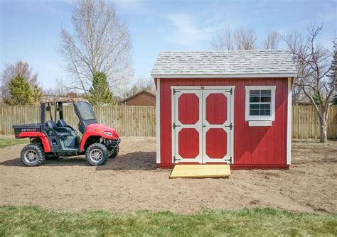 Salt Box Barn from Teton Structures in Wyoming. Call today to order yours.