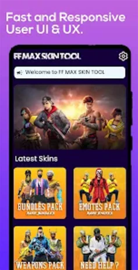 FF Skin Tools Max for Android - Download