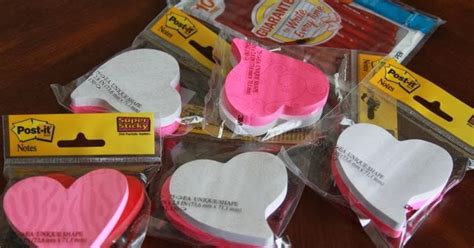 DigiCrumbs: Heart Shaped Post It Notes - A sneak peek at an item in our Valentines Gift Boxes