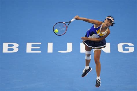 WTA Suspends Tournaments in China Over Treatment of Peng Shuai - The ...