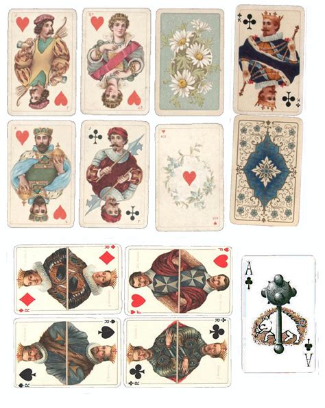 Vintage playing cards by Eclecticmarty on DeviantArt