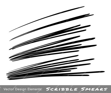 Premium Vector | Hand drawn pen scribble line set Marker oblique stroke ...