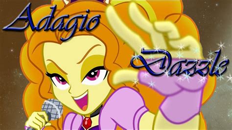 Adagio Dazzle Wallpaper by FrostieHeart Applejack, Fluttershy, My Little Pony Characters ...