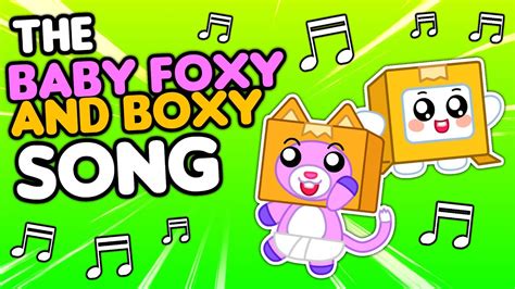 The Baby Foxy and Boxy Song! 🎵 (LankyBox Official Music Video!) - YouTube