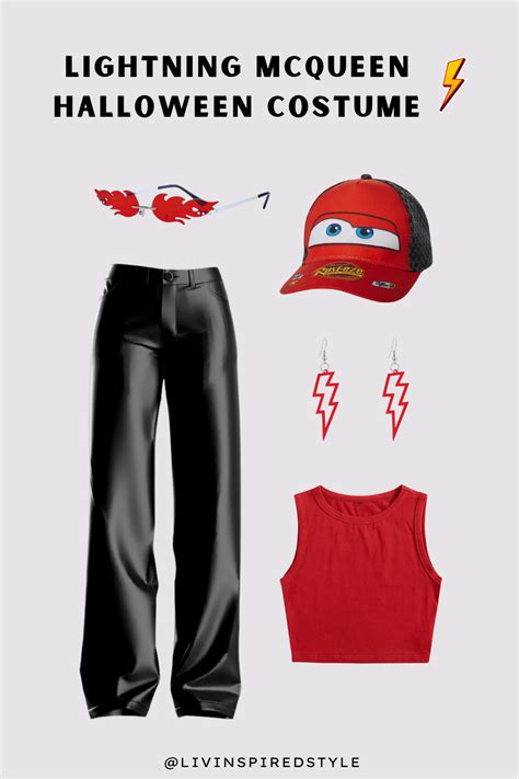 Lightning McQueen Halloween Costume | Classy halloween costumes, Trendy ...