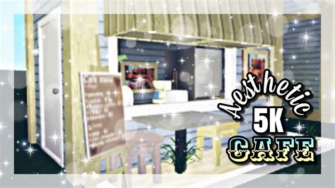 Aesthetic 5k Cafe in bloxburg | Roblox Amino