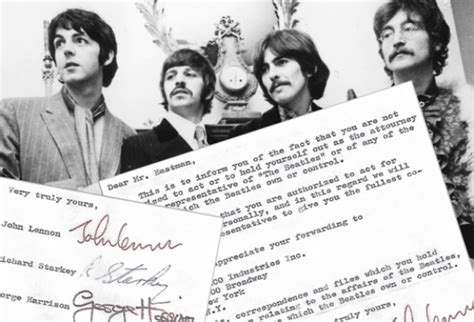 Letters that forecast The Beatles' break up are on sale for £550,000 ...