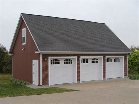 009G-0011: Three-Car Garage Plan with Loft | Garage apartment plans ...