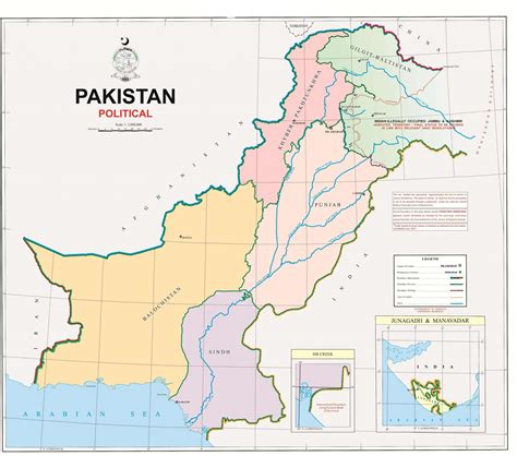 Pakistan High Commission - London - Pakistan’s Political map