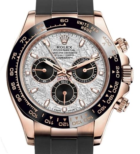 Rolex Daytona Rose Gold Oysterflex Meteorite Dial 116515LN... for C ...