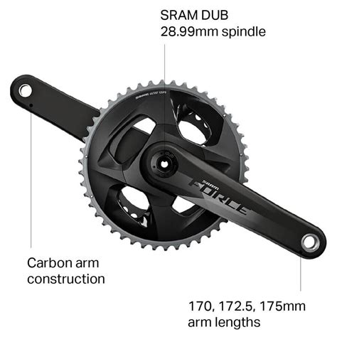 SRAM Force DUB 12-Speed Crankset | Competitive Cyclist