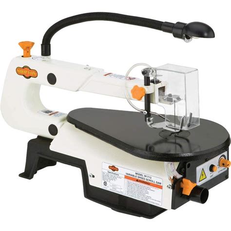 Shop Fox W1713 16-Inch Variable Speed Scroll Saw- Buy Online in United ...