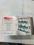 Rubbermaid Food Storage 38 Piece Set with Easy Find Lids, Teal ...