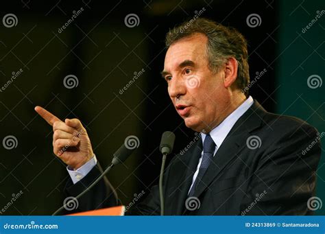 French Politician Francois Bayrou Editorial Stock Image - Image of ...