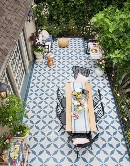 How to Add a Pop of Color to Your Outdoor Space with Cement Tiles - Granada Tile Cement Tile ...