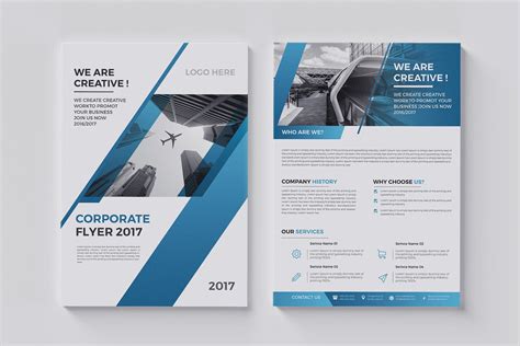 20 Corporate Flyer - Double Sided | Corporate flyer, Business flyer, Flyer