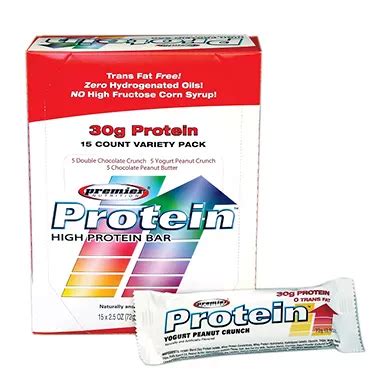 Premier Protein® Bar Variety Pack - 15/2.5 oz. - Sam's Club