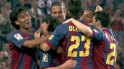 Lionel Messi's First Goal for Barcelona (English Commentary) 720p - YouTube