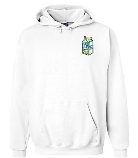 Lyrical Lemonade Carton Patch Hoodie (KM) - Kendrablanca