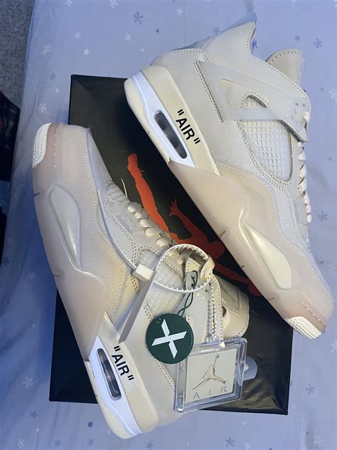 Off White Jordan 4 - StockX : r/LegitCheck