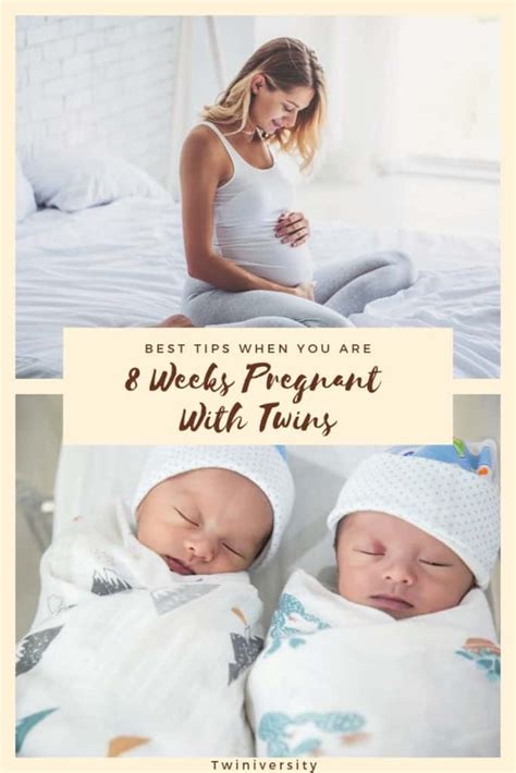 8 Weeks Pregnant with Twins - Twiniversity