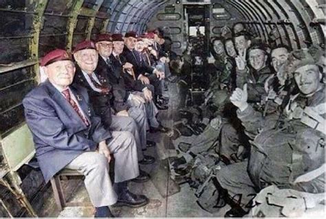 Does This Photo Show D-Day Paratroopers in 1944 and Today? | Snopes.com