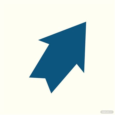 Blue Arrow Vector in SVG, JPG, EPS, PNG, Illustrator - Download ...